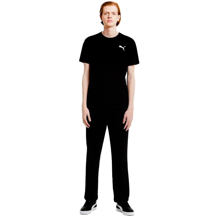 Tricou bărbătesc Puma ESS Small Logo Tee S Negru photo 2