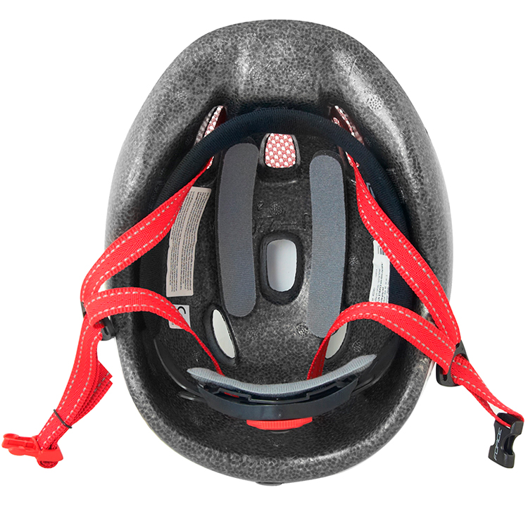 Casca de bicicleta Force FUN STRIPES Alb-gri-rosu 9022451 photo 2