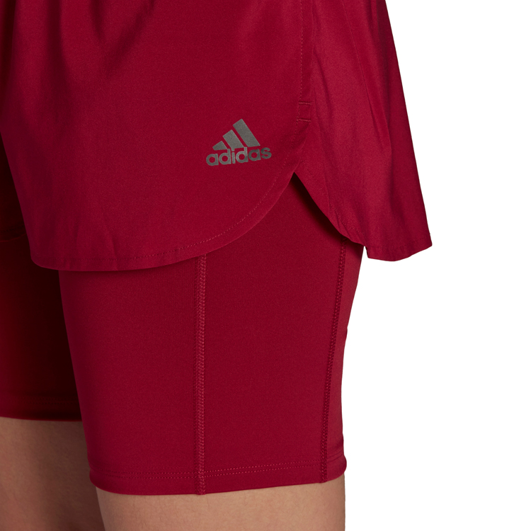 Sorti Adidas RI 3B 2IN1SHORT / Femei / XS / Bordo photo 5