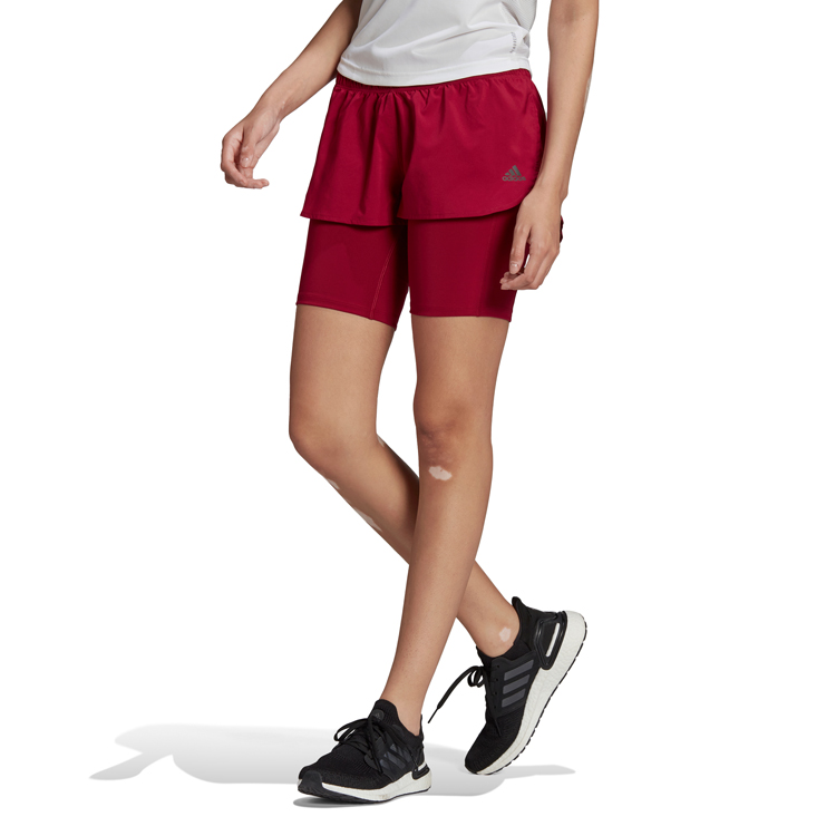 Sorti Adidas RI 3B 2IN1SHORT / Femei / XS / Bordo photo 6