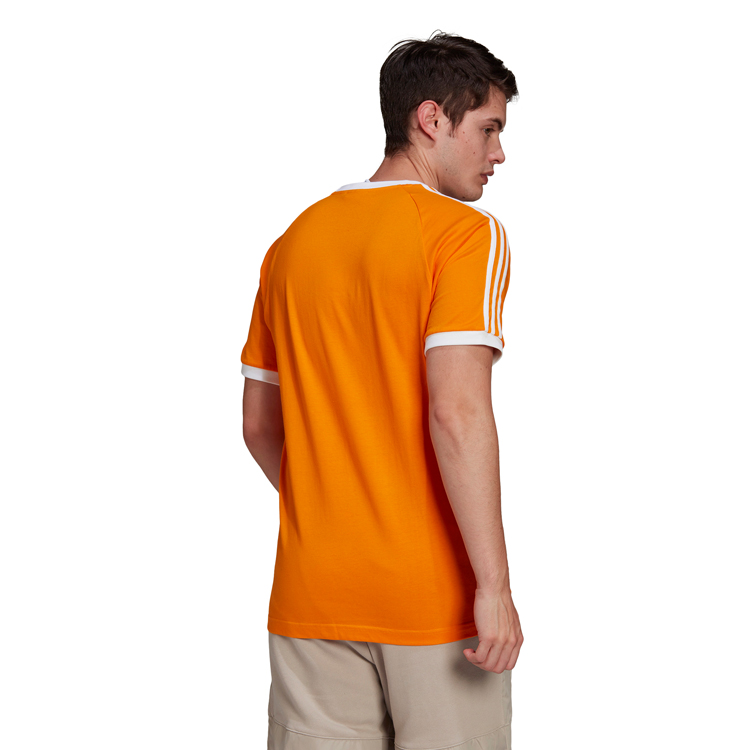 Tricou bărbătesc Adidas 3-STRIPES TEE S Oranj photo 2