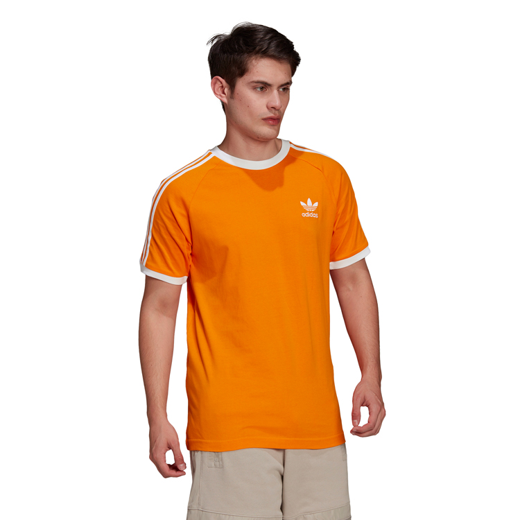 Tricou bărbătesc Adidas 3-STRIPES TEE S Oranj photo 6