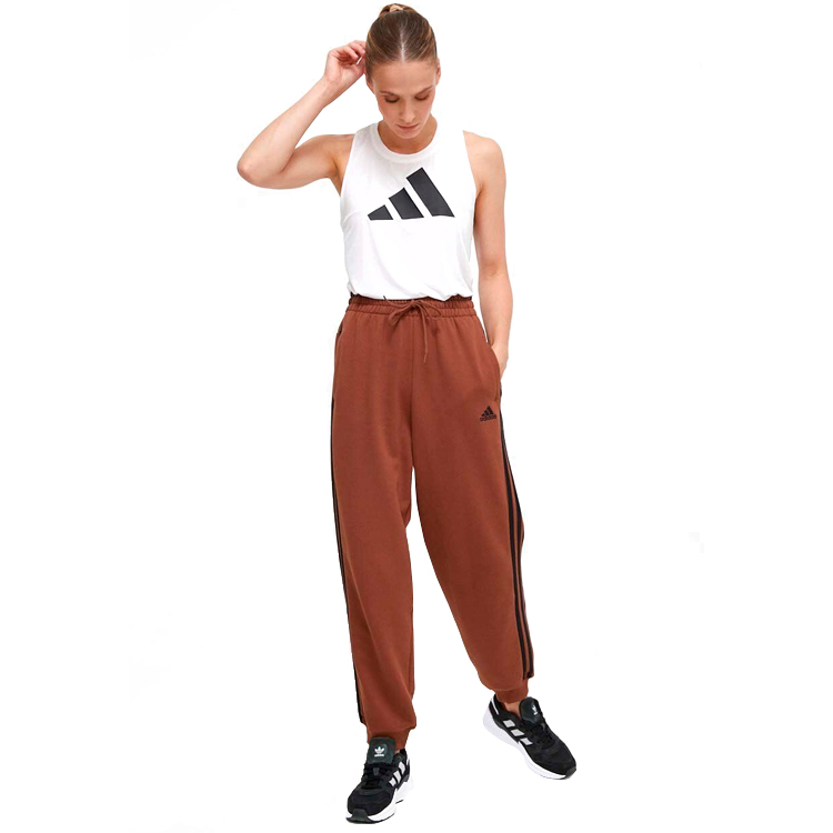 Брюки Adidas W 3S FT LS PT PANTS 2XS Коричневый Женский photo 3