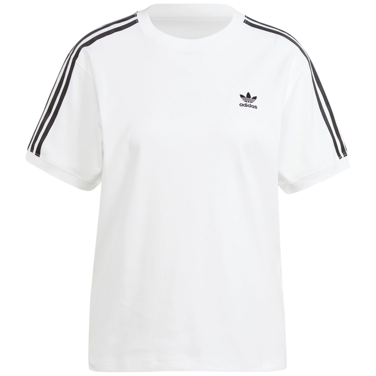 Футболка Adidas 3 STRIPE TEE XXS Белый Женский photo 1