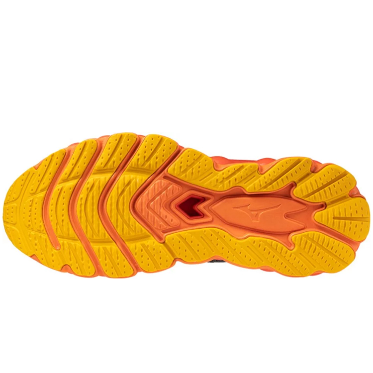 Кроссовки Mizuno WAVE SKY 7 / Мужской / 41 / Серый/Оранжевый photo 2