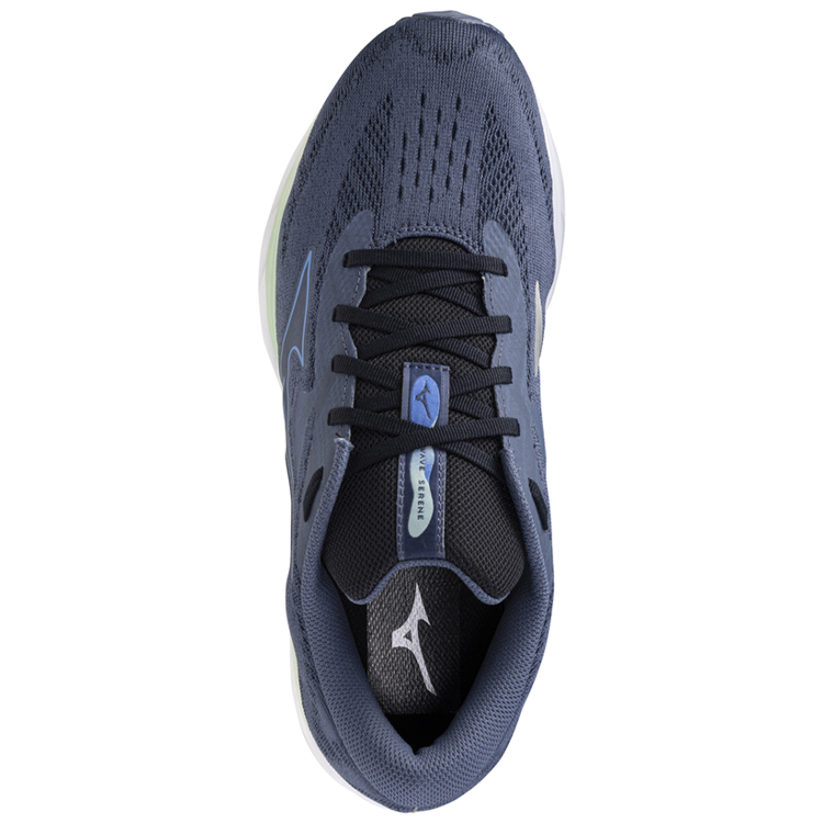 Кроссовки Mizuno WAVE SERENE / Мужской / 41 / Серый/Синий/Зеленый photo 4