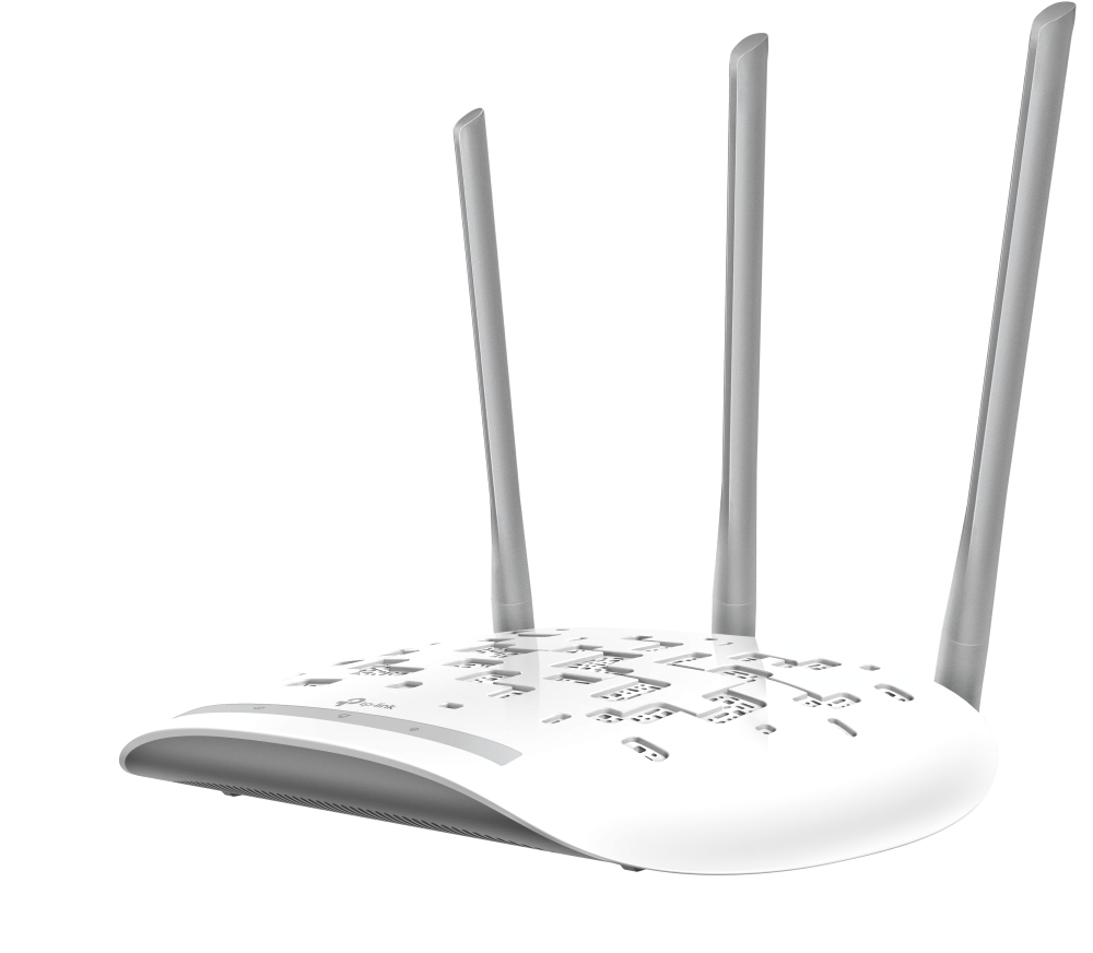 TP-LINK TL-WA901N N450 Wireless Access Point, Atheros, 3T3R, 450Mbps 2.4GHz, 802.11n/g/b, Passive PoE Supported, QSS Push Button, AP/Client/Bridge/ Repeater, Multi-SSID, WMM, Ping Watchdog, with 3 4dbi detachable Antenna photo 1