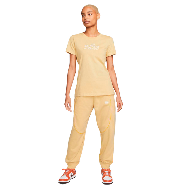 Tricou Nike W NSW TEE ICN CLSH XS Galben Femei photo 4