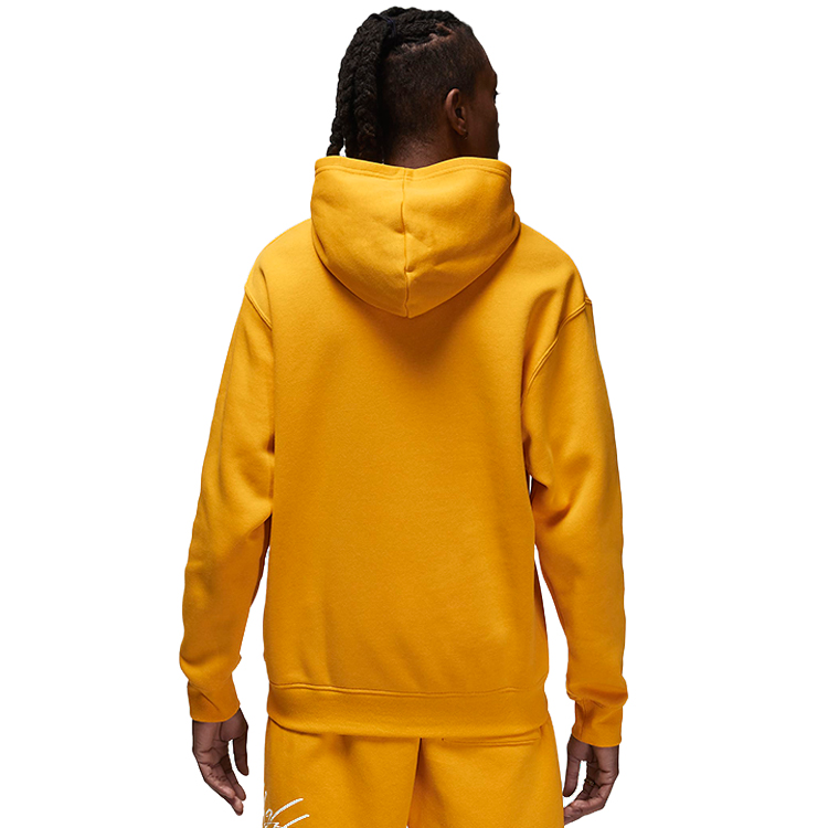 Hanorac pt bărbați Nike M J ESS FLC PO S Galben photo 3