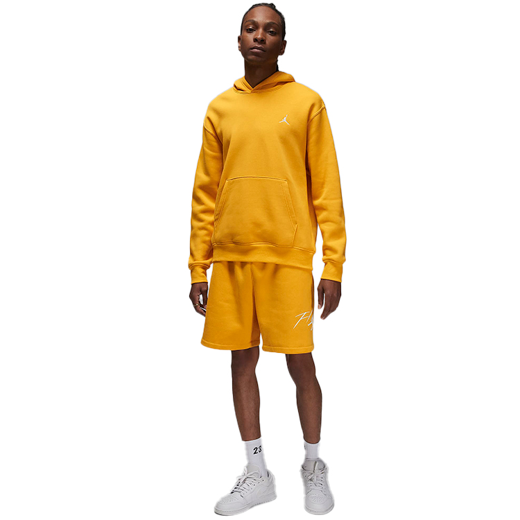 Hanorac pt bărbați Nike M J ESS FLC PO S Galben photo 4