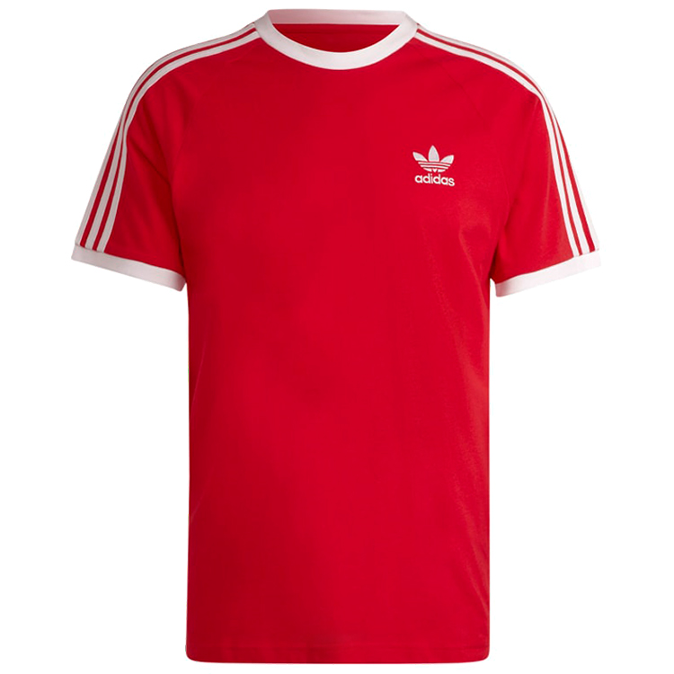 Футболка мужская Adidas 3-STRIPES TEE 2XL Красный photo 1