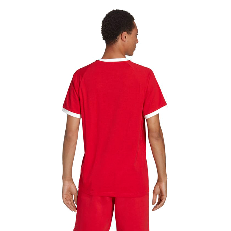 Футболка мужская Adidas 3-STRIPES TEE 2XL Красный photo 4
