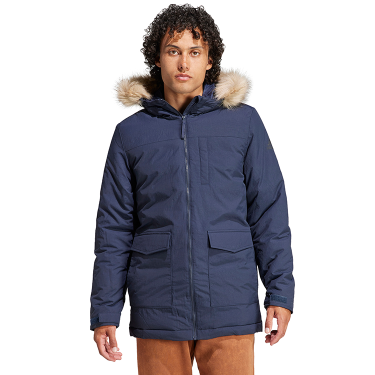 Куртка мужская Adidas HO FUR PA XS Синий photo 2