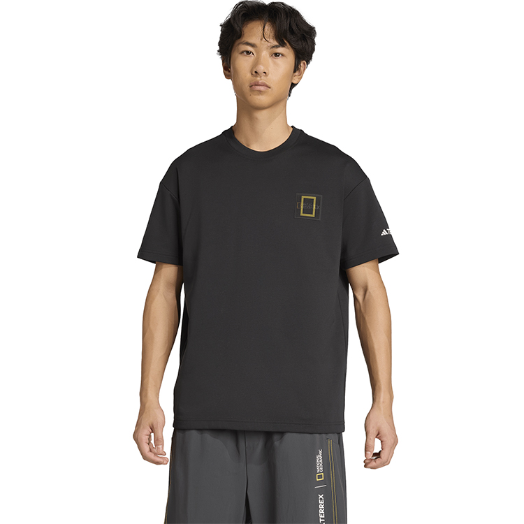 Tricou bărbătesc Adidas U NATGEO GF TEE XS Negru photo 1 Tricou bărbătesc Adidas U NATGEO GF TEE XS Negru photo 1