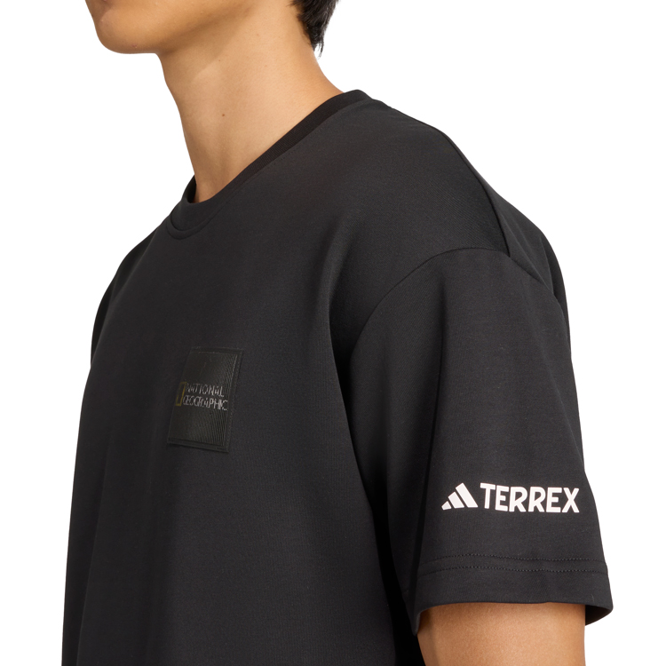 Tricou bărbătesc Adidas U NATGEO GF TEE XS Negru photo 3