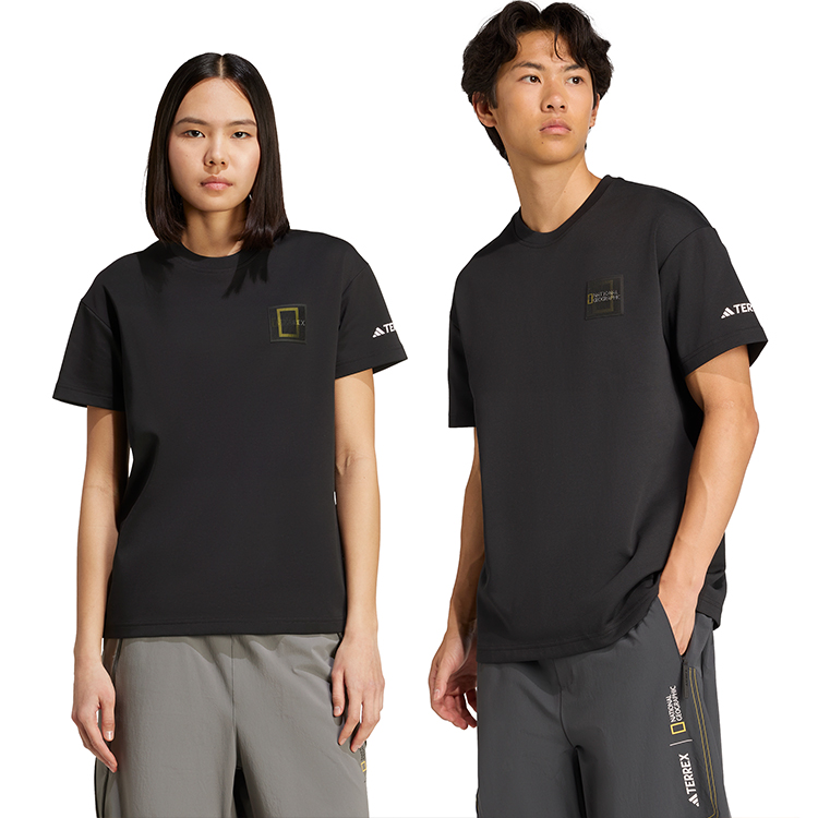 Tricou bărbătesc Adidas U NATGEO GF TEE XS Negru photo 4