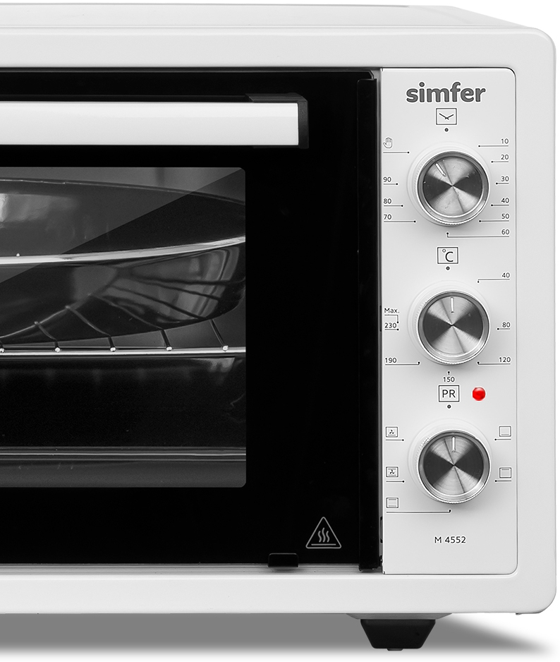 Cuptor electric Simfer M4552, 45 l, 1400 W, Alb photo 3