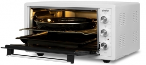 Cuptor electric Simfer M4552, 45 l, 1400 W, Alb thumbnav 2