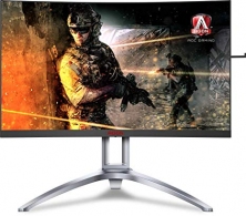 27.0" AGON VA LED AG273QCX Curved Bordless Black (1ms, 3000:1, 400cd, 2560x1440, 178°/178°, 144Hz Refresh Rate, VGA, DisplayPortx2, HDMIx2, Speakers 2 x 5W, Audio Line-out, Height Adjustment, USB Hub: 4 x USB3.0, Pivot, VESA) thumbnav 1