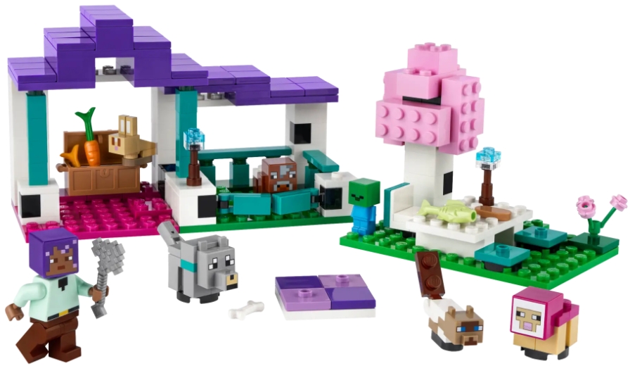 Constructor Lego Minecraft The Animal Sanctuary 21253 de la 7+ ani photo 2