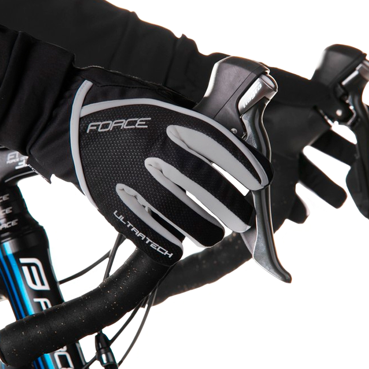 Manusi pentru bicicleta Force ULTRA TECH Negru 90453 photo 3