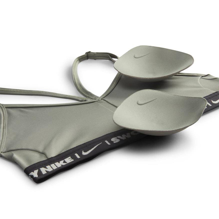 Bra sportive Nike W NK DF INDY BRA GLS / Femei / L / Gri photo 2