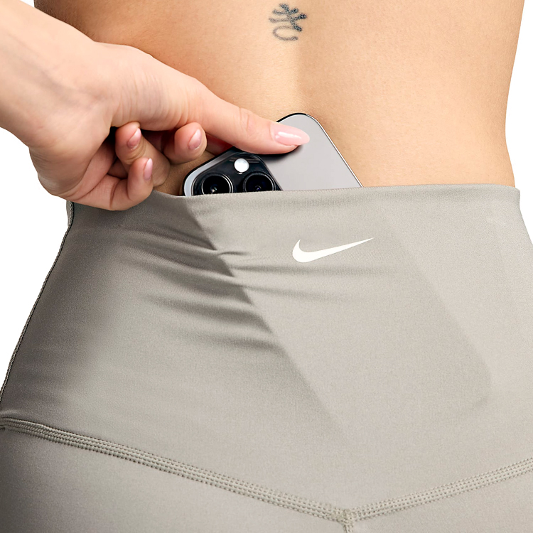 Шорты Nike W NK ONE DF HR SHRT GLS / Женский / M / Серый photo 3