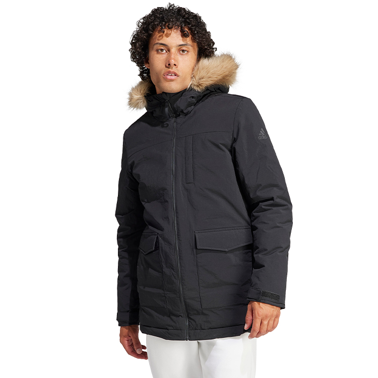 Куртка мужская Adidas HO FUR PA XS Черный photo 2