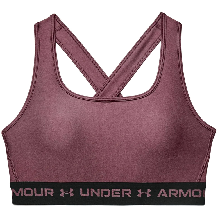 Bra sportive Under Armour UA CROSSBACK MID BRA / Femei / LG / Bordo photo 1