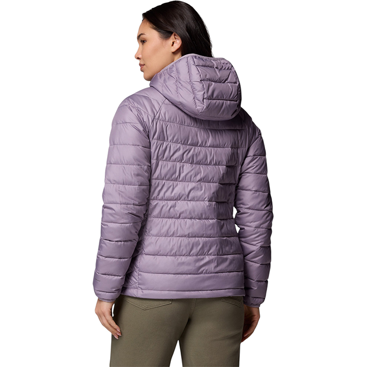 Scurta bărbătesc Columbia Powder Lite II Hooded Jacket S Violet photo 2