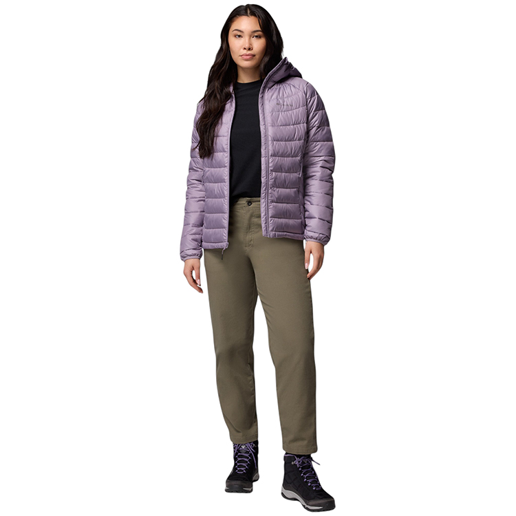 Scurta bărbătesc Columbia Powder Lite II Hooded Jacket S Violet photo 3