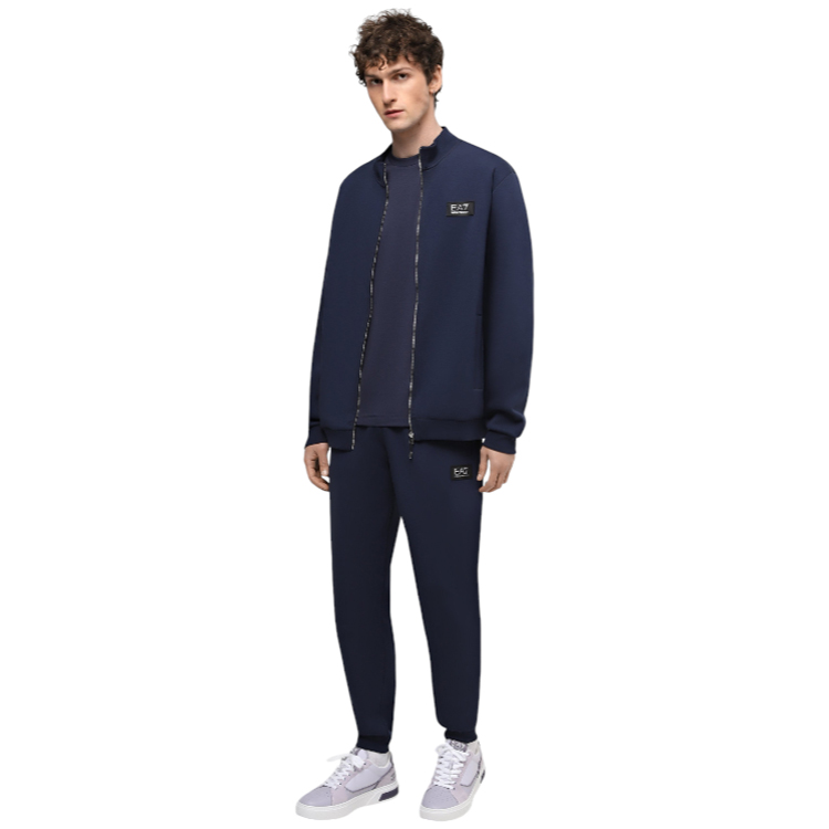 Hanorac pt bărbați EA7 EMPORIO ARMANI SWEATSHIRT XL Albastru photo 2