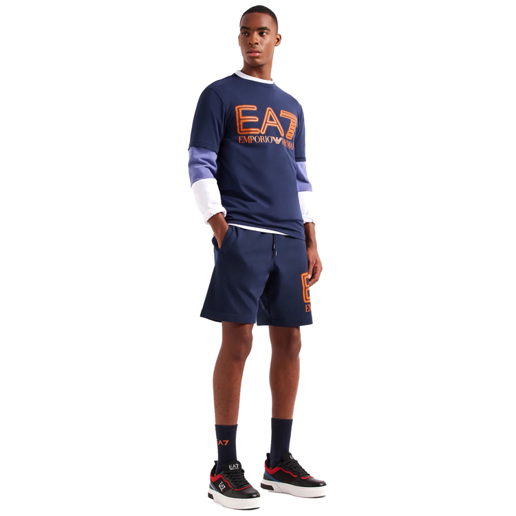 Sorti de bărbați EA7 EMPORIO ARMANI BERMUDA XS Albastru photo 3