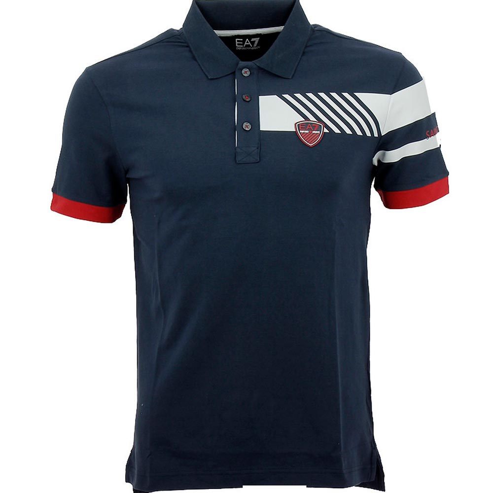 Мужские Поло EA7 EMPORIO ARMANI POLO SHIRT 3XL Синий photo 1 Мужские Поло EA7 EMPORIO ARMANI POLO SHIRT 3XL Синий photo 1