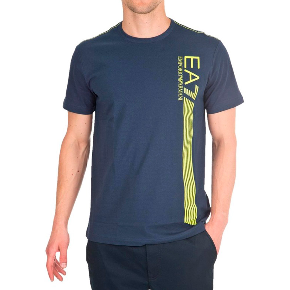 Tricou bărbătesc EA7 EMPORIO ARMANI T-SHIRT 3XL Albastru photo 2