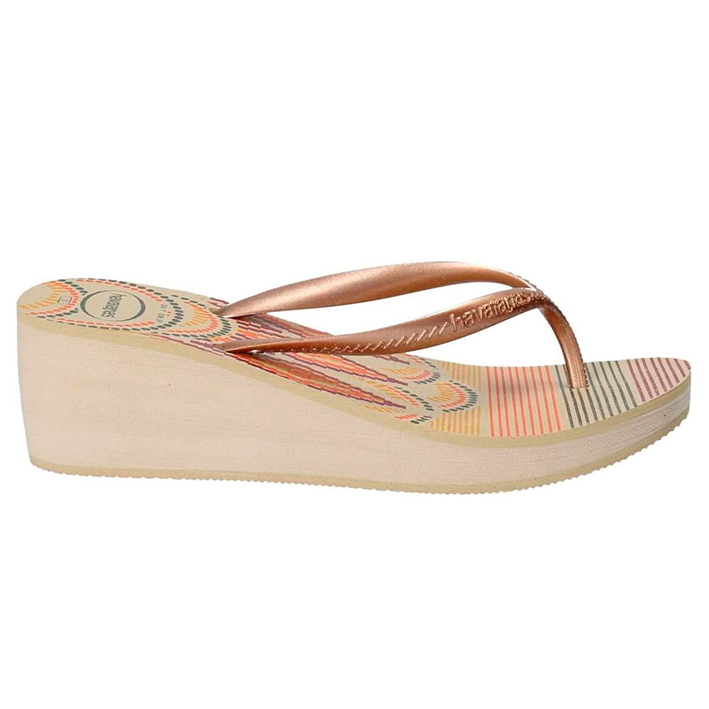 Slapi Havaianas HIGH FASHION PRINT pt Femei / 35 / Grafit photo 2