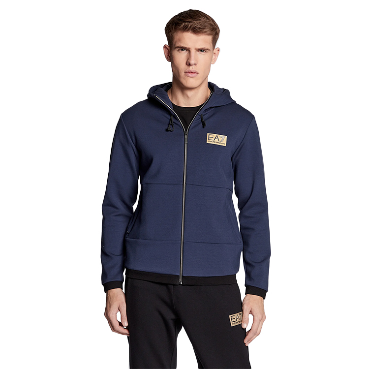 Hanorac pt bărbați EA7 EMPORIO ARMANI SWEATSHIRT S Albastru photo 1