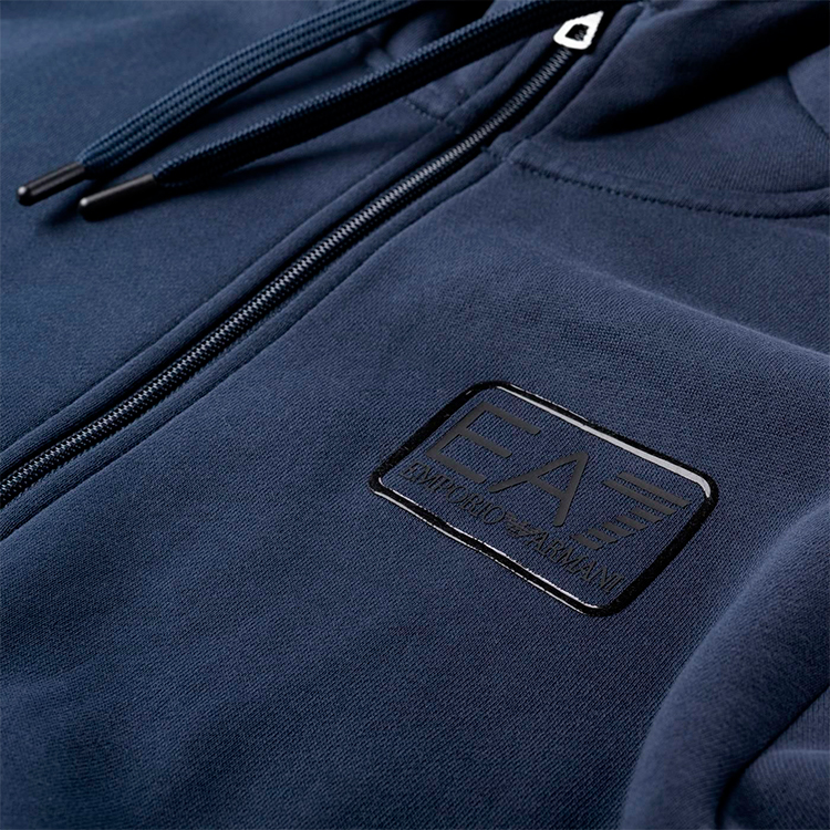 Hanorac pt bărbați EA7 EMPORIO ARMANI SWEATSHIRT S Albastru photo 3