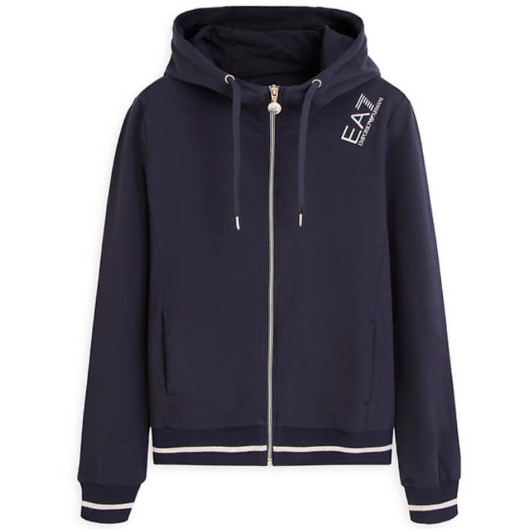 Hanorac EA7 EMPORIO ARMANI FELPA XS Albastru Femei photo 1