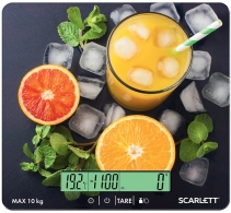 Кухонные весы Scarlett SC KS57P54, 10 кг, C рисунками thumbnav 1