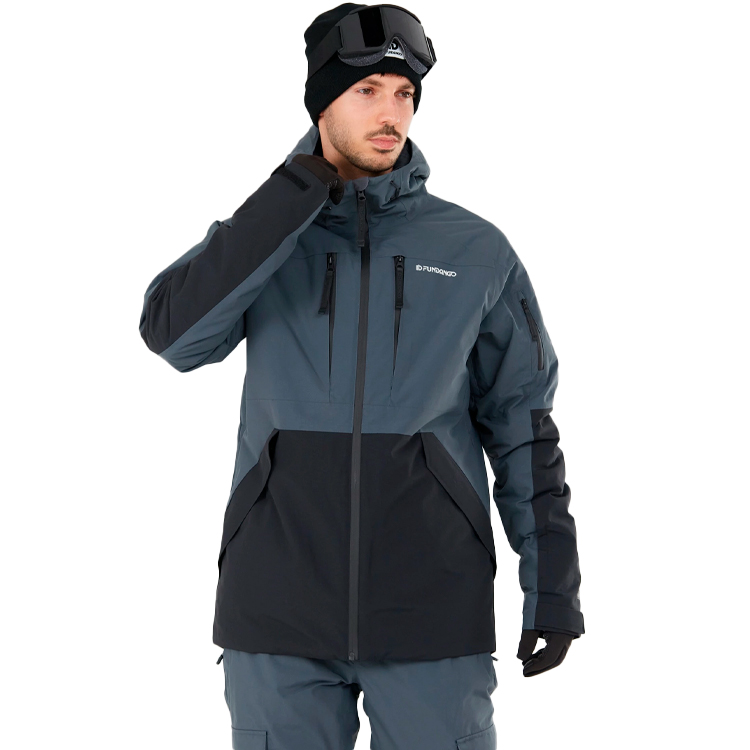 Куртка мужская Fundango Baily ECO Allmountain Jacket M Серый/Черный photo 1