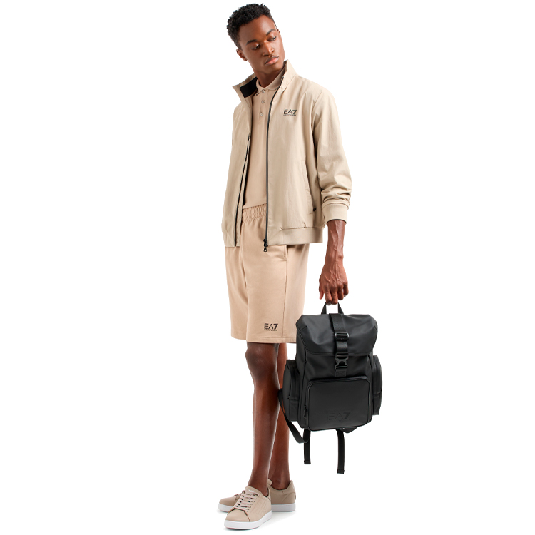 Sorti de bărbați EA7 EMPORIO ARMANI TRAIN CORE ID M SHORTS COFT CC S Bej photo 4