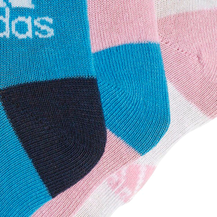 Носки  Adidas LK  ANKLE S 3PP/DW4755/Белый/Розовый photo 3