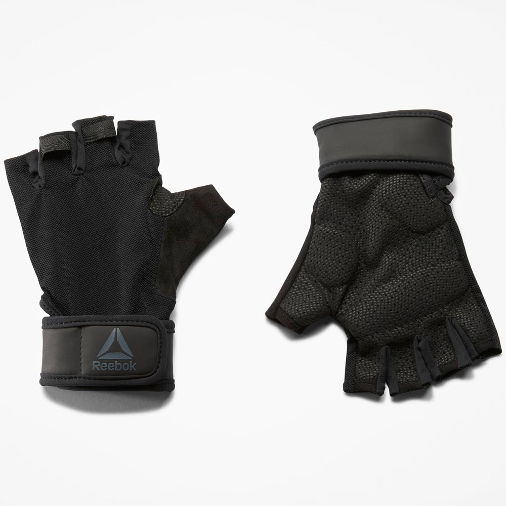 Manusi pentru fitness Reebok OST WRIST GLOVE/EC5655/Negru photo 1 Manusi pentru fitness Reebok OST WRIST GLOVE/EC5655/Negru photo 1