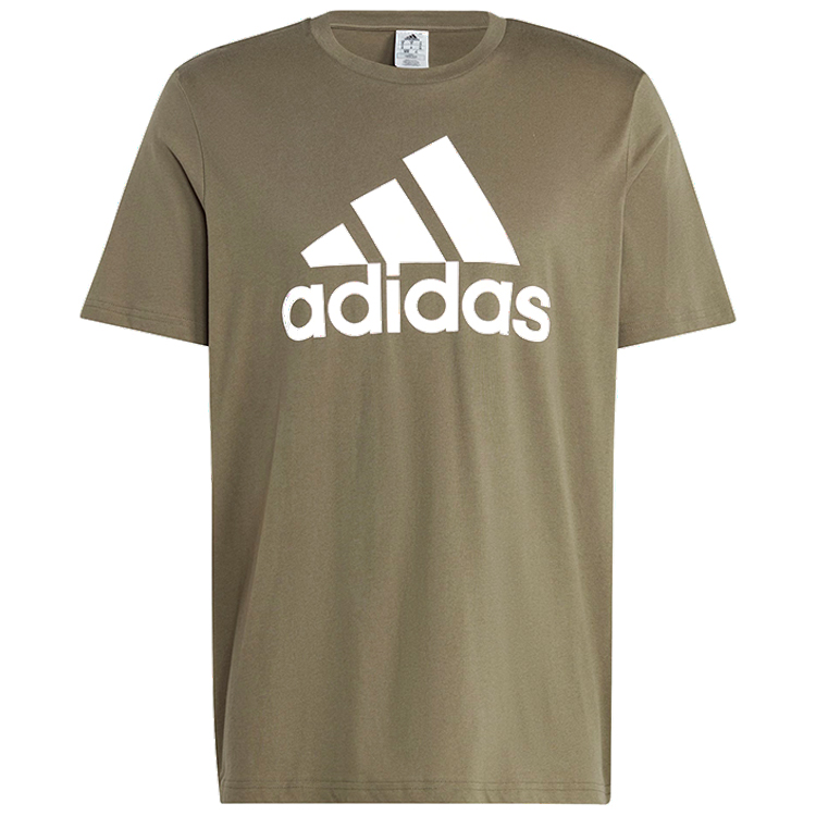 Футболка мужская Adidas M BL SJ T 2XL Хаки photo 1