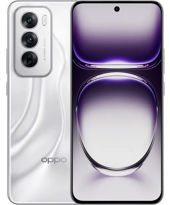 Смартфон OPPO Reno12 / 6.7'' / 12 ГБ / 256 ГБ / Astro Silver photo 1