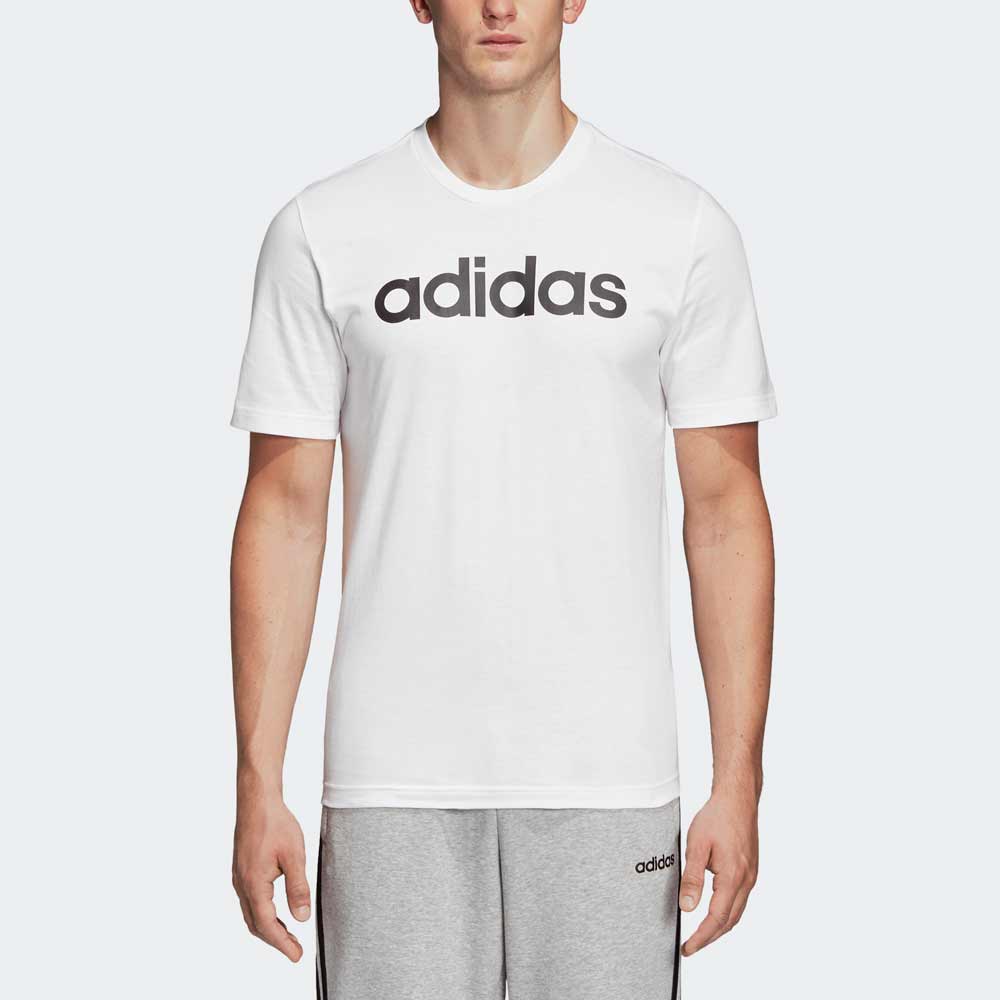 Tricou bărbătesc Adidas E LIN TEE S Alb photo 4