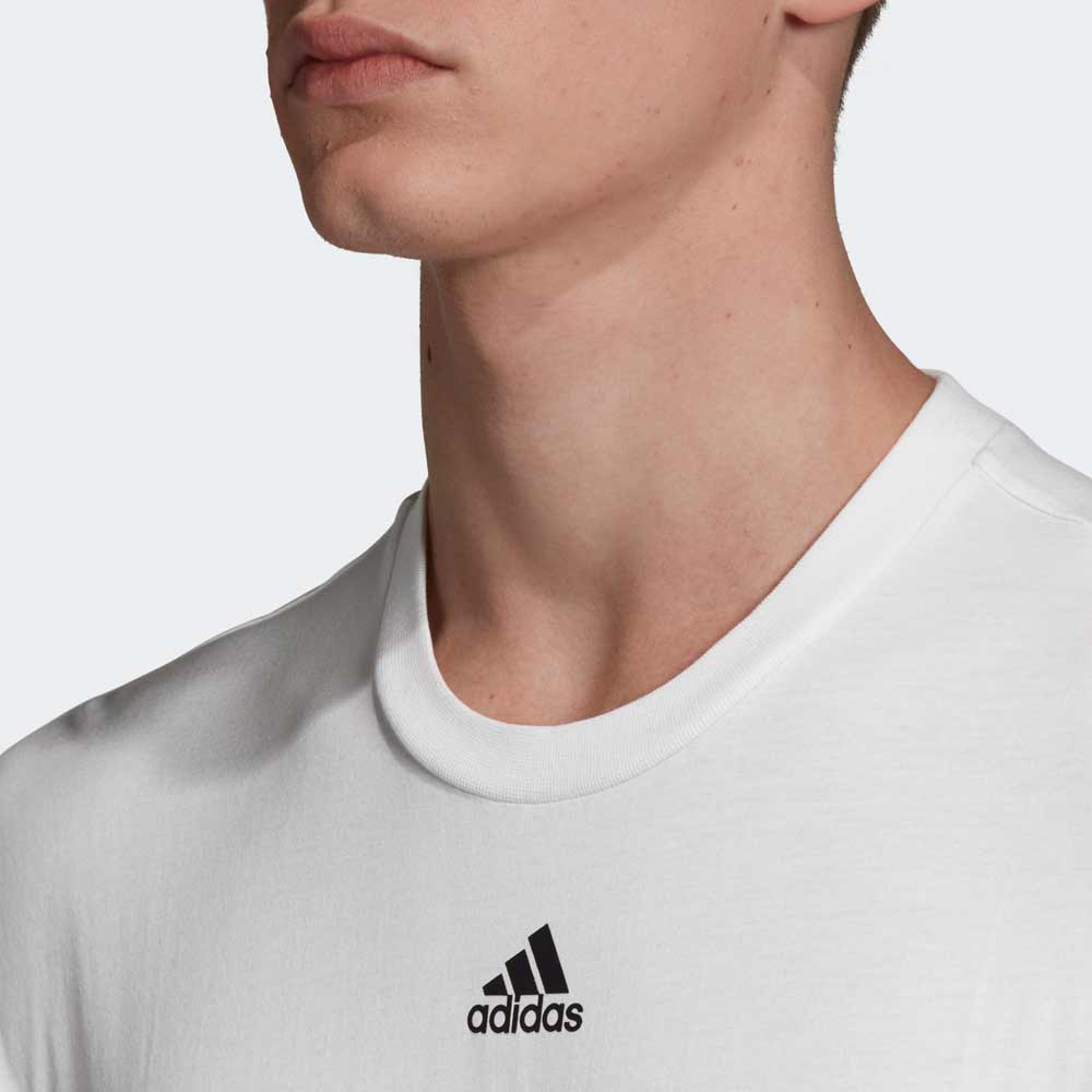 Tricou bărbătesc Adidas M MH 3S Tee S Alb photo 3