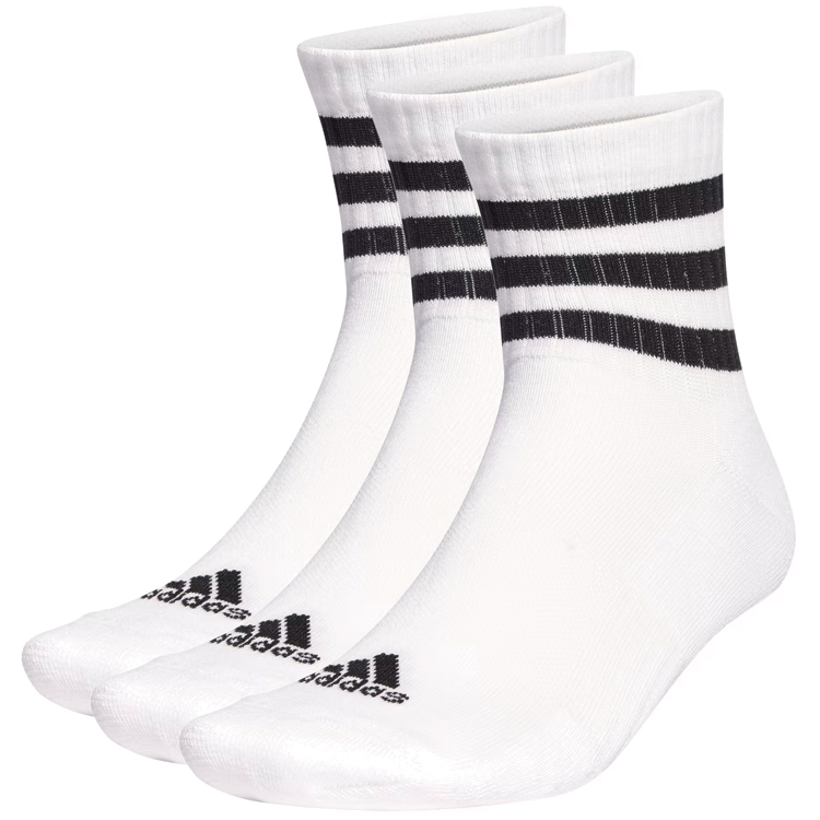 Sosete Unisex Adidas 3S C SPW MID 3P XL Alb photo 1 Sosete Unisex Adidas 3S C SPW MID 3P XL Alb photo 1