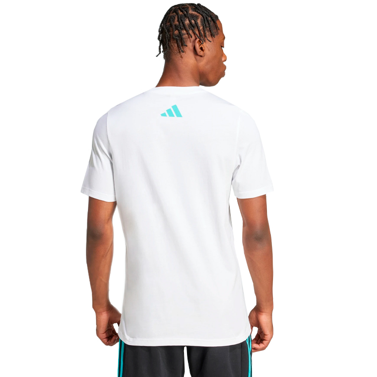 Tricou bărbătesc Adidas MER DNA GFTEE M S Alb photo 3